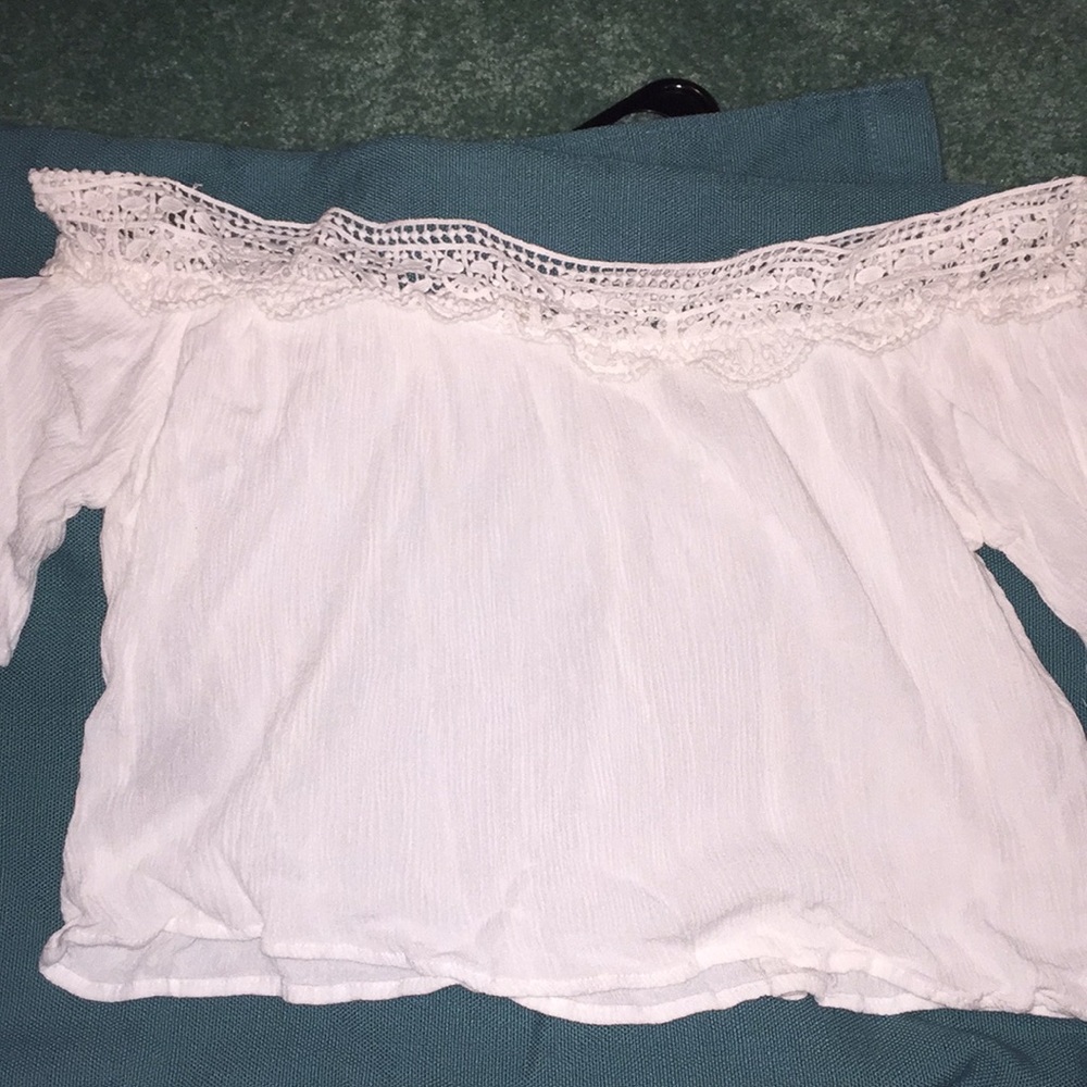 LA Hearts crop top